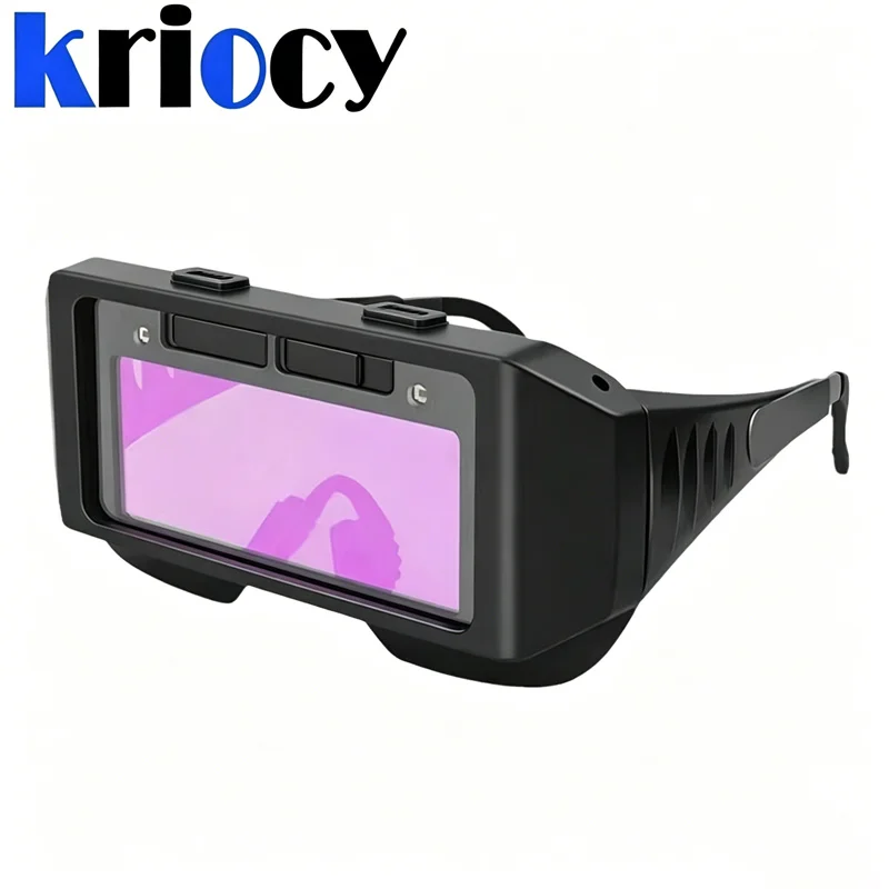 Solar Powered Welding Helmet Auto Darkening Welding Goggles LCD Welder Glasses for TIG MIG MMA Plasma Welder Glasses