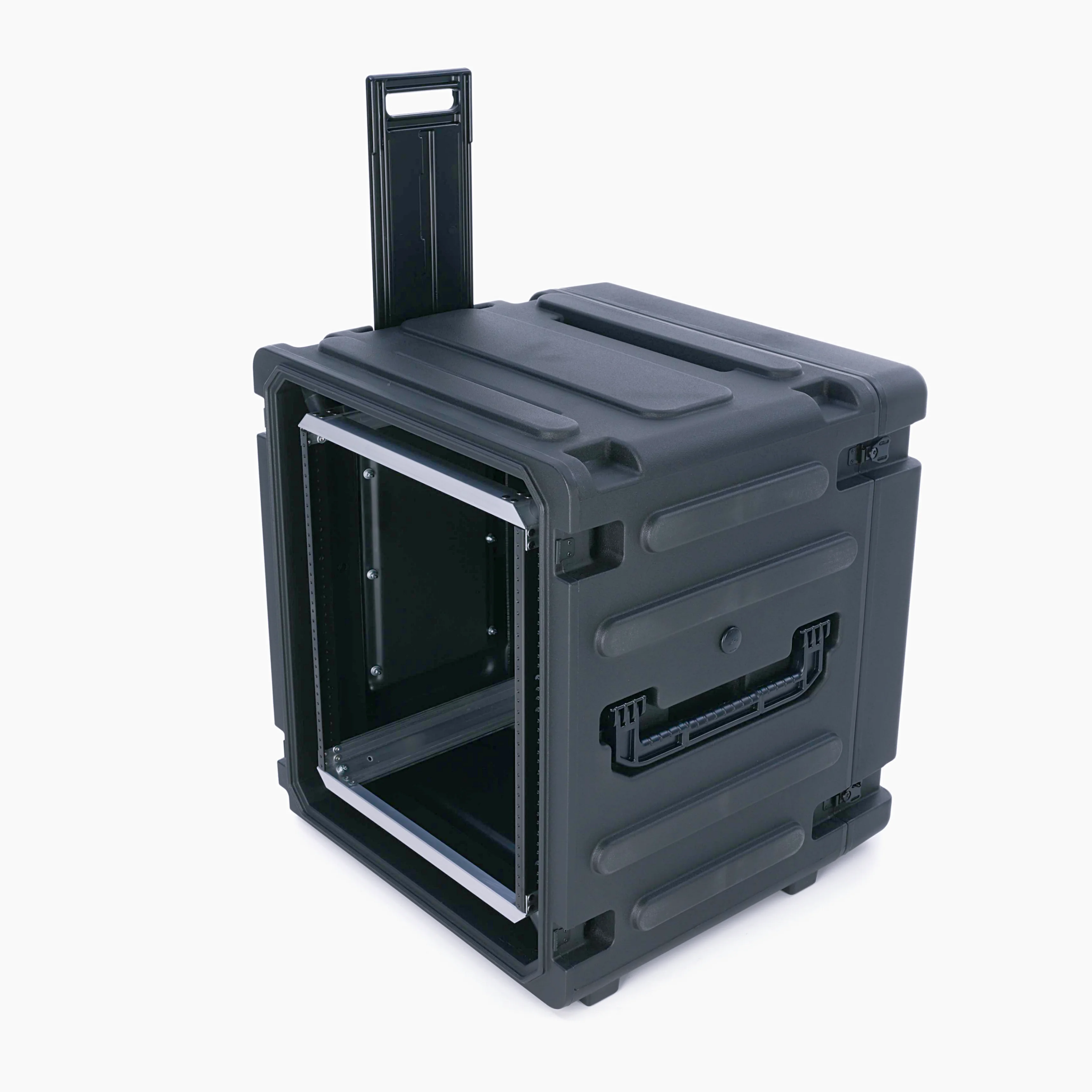 ODM OEM JINSUMEI JSM23160 Customized Rotomolded Plastic Shock Mount Rack Case for Audio System Storage