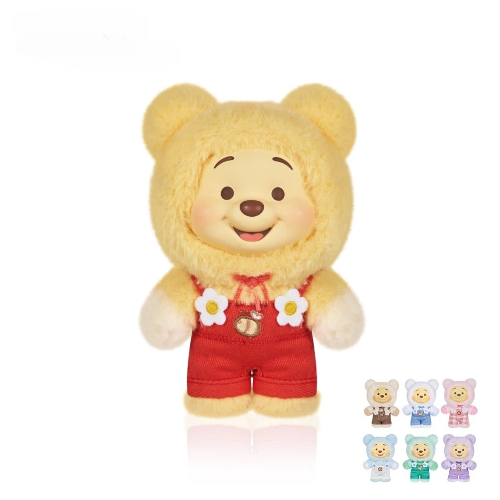 

Genuine Winnie The Pooh Candy Series Blind Box Cute Pendant Doll Surprise Mystery Box Kawaii Decor Kids Birthday Customized Gift