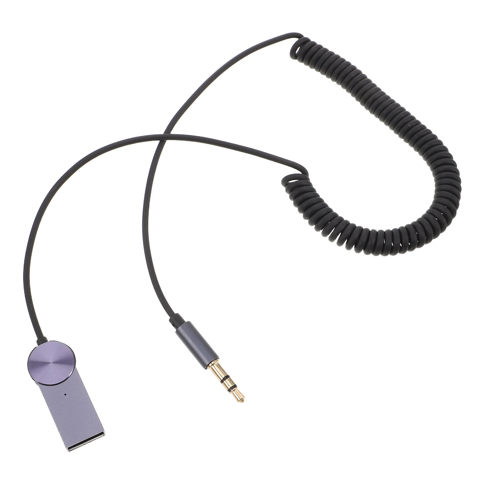 

Car Audio Receiver Adapter Compact Design Supports Calls Navigation Playback Compatible Vehicles Smartphones