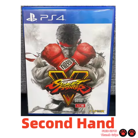 Playstation4 PS4 Second Hand Game CD Street Fighter 5 ps4 Random Version Game Card Street Fighter 5
