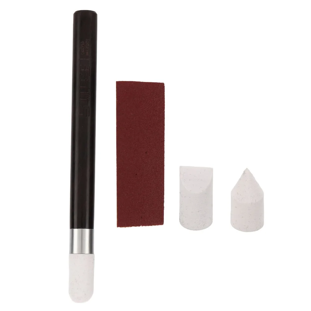 1set Replaceable Head Paper Blending Stumps Moderate Friction Delicate Even Kneaded Eraser Blending Tool Sketch Rubbing Pen