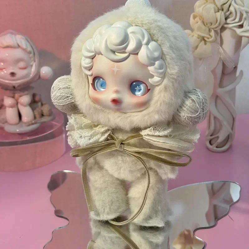 POPMART SKULLPANDA gentle edge Genuine Blind Box Surprise Mystery Box Cute Anime Action Figurines Home Decor Desktop Model Dolls