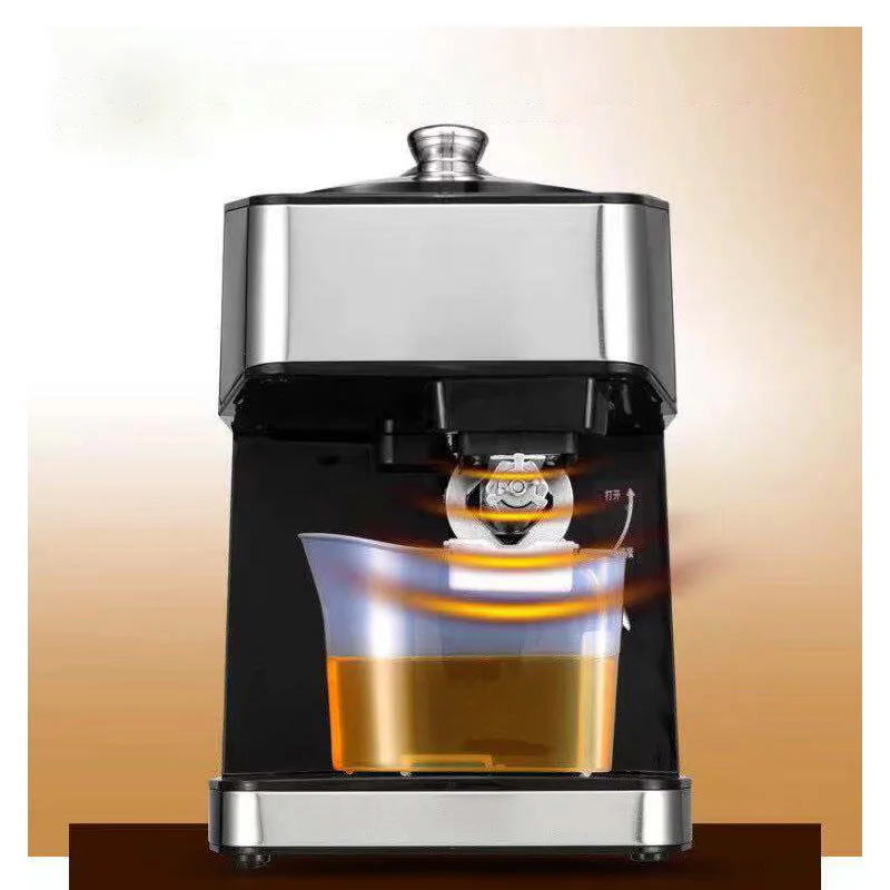Commercial Automatic Oil Press hine Small Peanut Sesame Walnut Oil Extractor Grinder