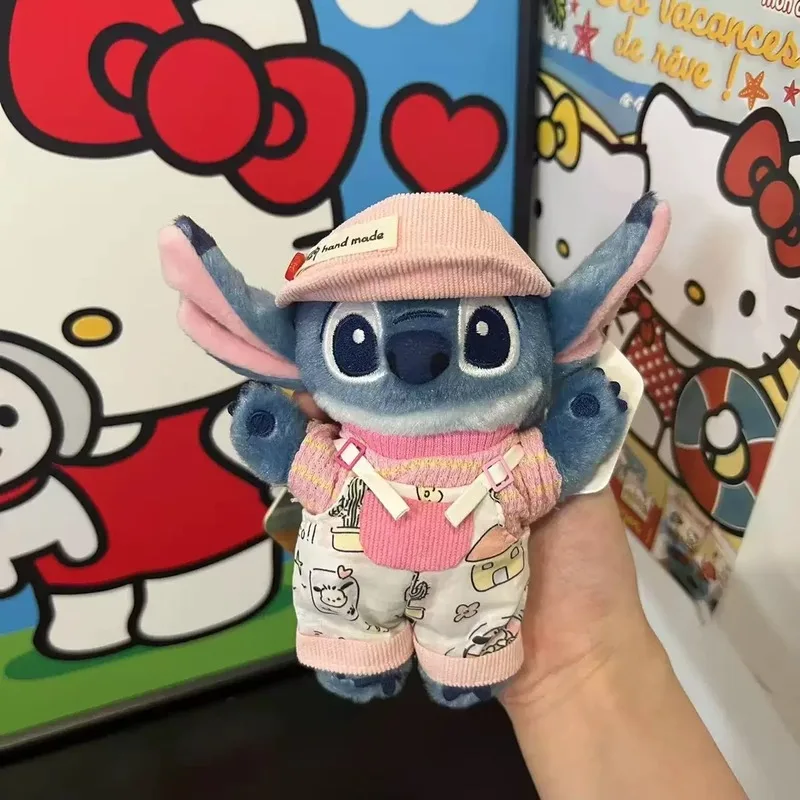 Stitch พวงกุญแจหลายสไตล์ของเล่นตุ๊กตาจี้ตุ๊กตากระเป๋าเป้สะพายหลังจี้ตกแต่งตุ๊กตา Plush เด็กของขวัญวันเกิดฮาโลวีน