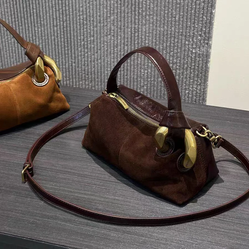 Mode Umhängetasche für Frauen Faux Wildleder Leder Weibliche Handtaschen kleine damen messenger Umhängetaschen Sac EIN Haupt bolsos – Detail 21