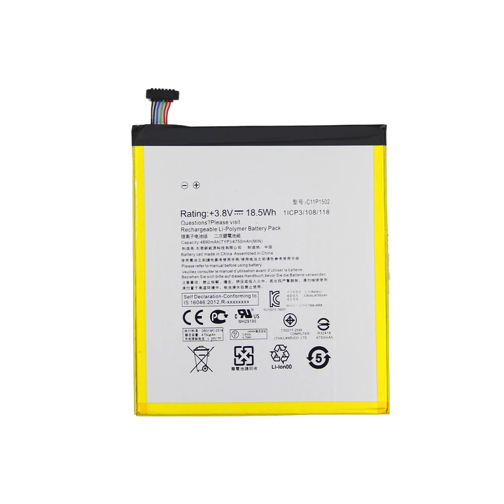 New Original C11P1502 4890mAh Tablet PC Battery For ASUS ZenPad 10 Z300CG Z300CL P01T Z300M Z300C P023 10.1 Batteries With Tools