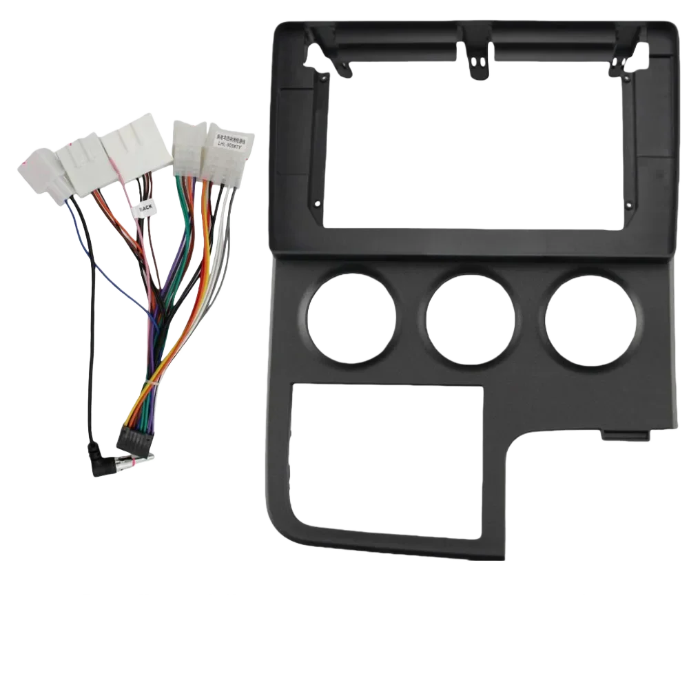 For TOYOTA 2019 HIACE 9 10.1INCH Car Cd Radio Android Stereo Audio Screen Multimedia Video Player Navigation Cable Harness Frame