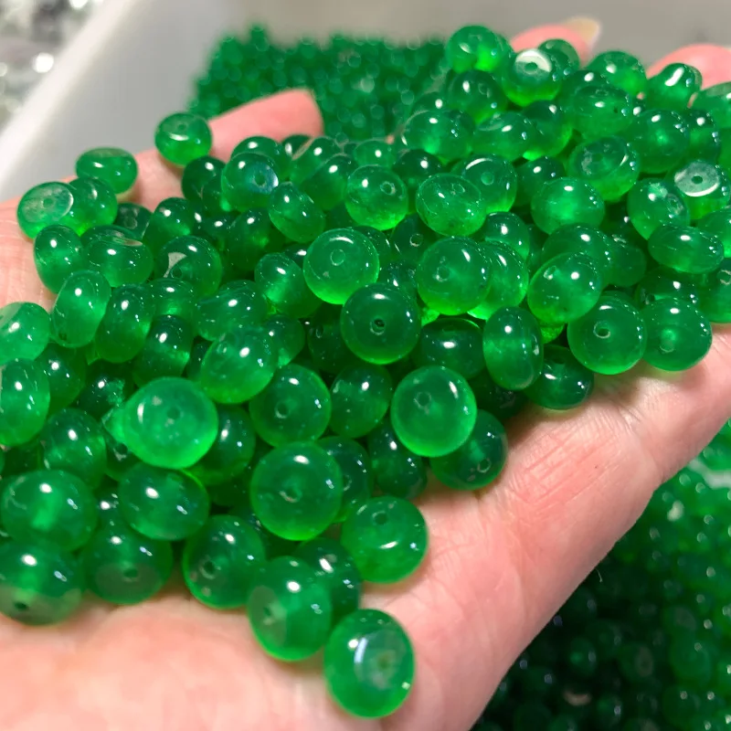 

Ice Jadeite Abacus Beads, Bashan Jadeite Loose Beads 50 A Pack Wholesale