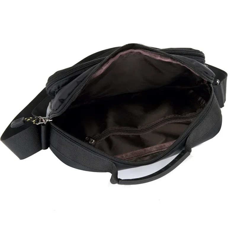 Bolso de hombro informal para hombre, bandolera de tela Oxford suave, Vintage, de negocios