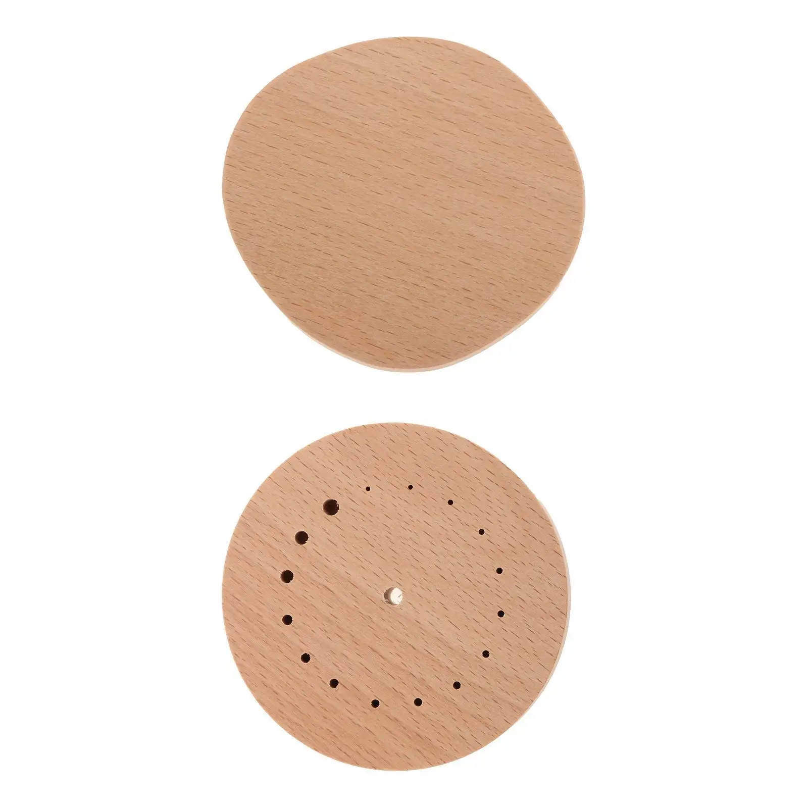 Wood Watch Movement Pad Wristwatch Repairing Practical Watch Repair Base Movement Holder