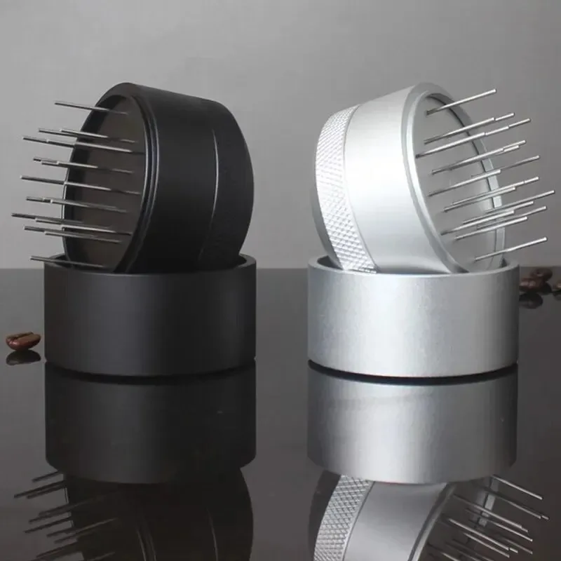 

Coffee cloth powder needle rotating needle dispenser stainless steel loose needle belt base powder dispenser