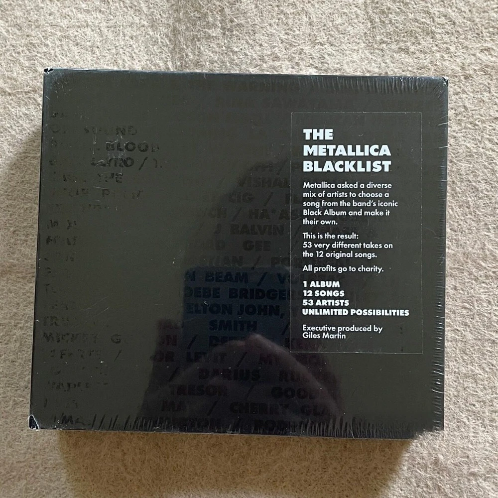 

The Metallica Blacklist 4CD Various Artists Tribute Album Heavy Metal Classic Covers Brand New Sealed