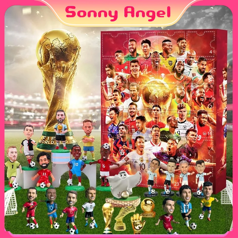 2024 Countdown Advent Calendar Football Set, 24 Days Of Christmas Advent Calendar Football Party Gifts Sports Christmas Supplies