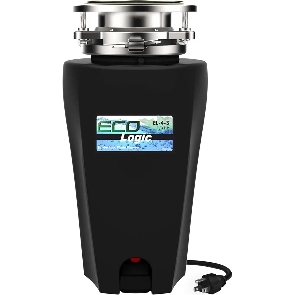 

Измельчитель отходов с съемной защитой от брызг, прикрепленным шнуром питания и подставкой, система крепления на 3 болта, система непрерывной подачи.