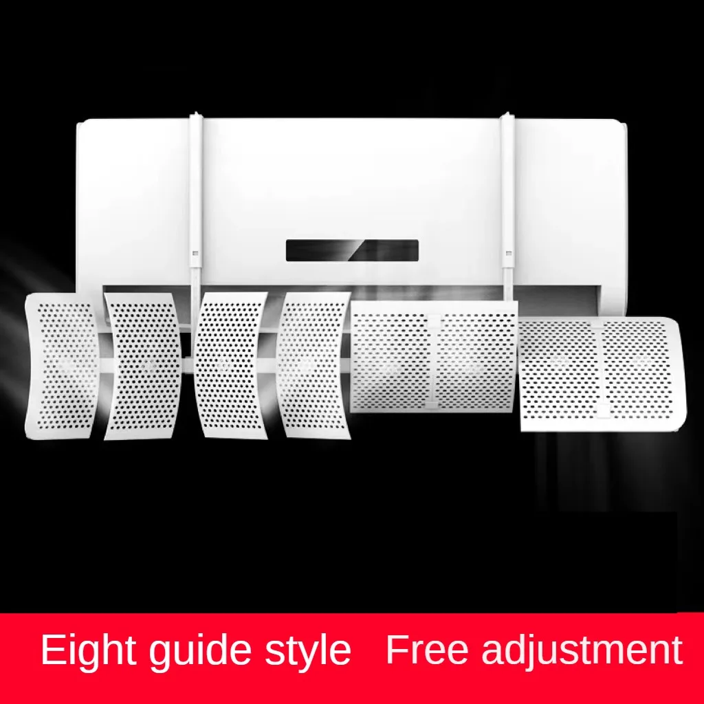 

vanzlfie Air Conditioning Windshield External Conditioner Cover Filter Wind Deflector for Air Conditioner Wall Mounted Universal