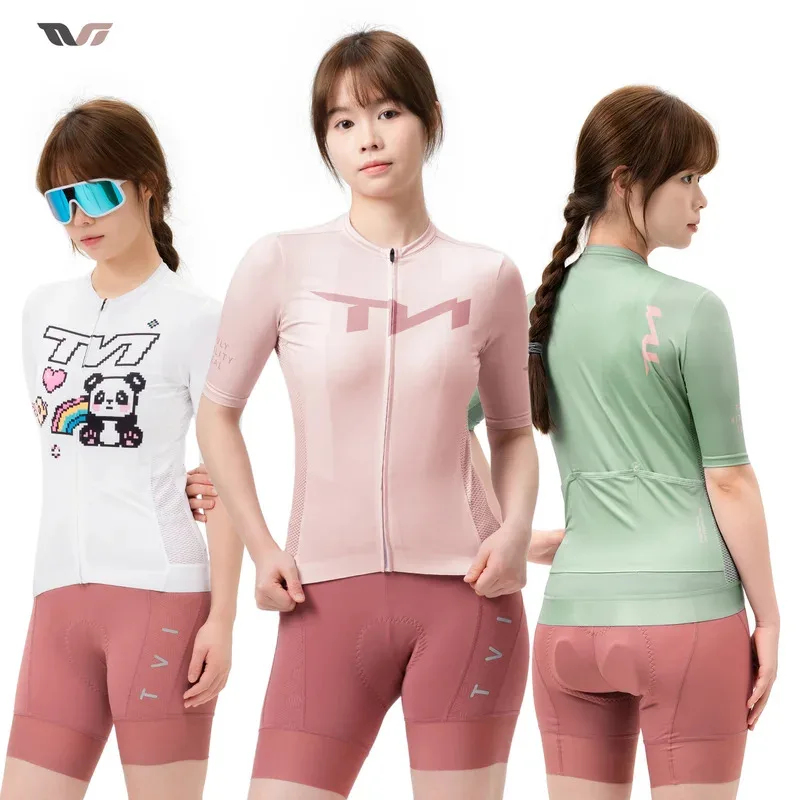 

ROCKBROS Women's Cycling Jersey Summer Road Bike T-Shirt MTB Bicycle Top Short Sleeve Breathable Lightweight Cycling Clothes