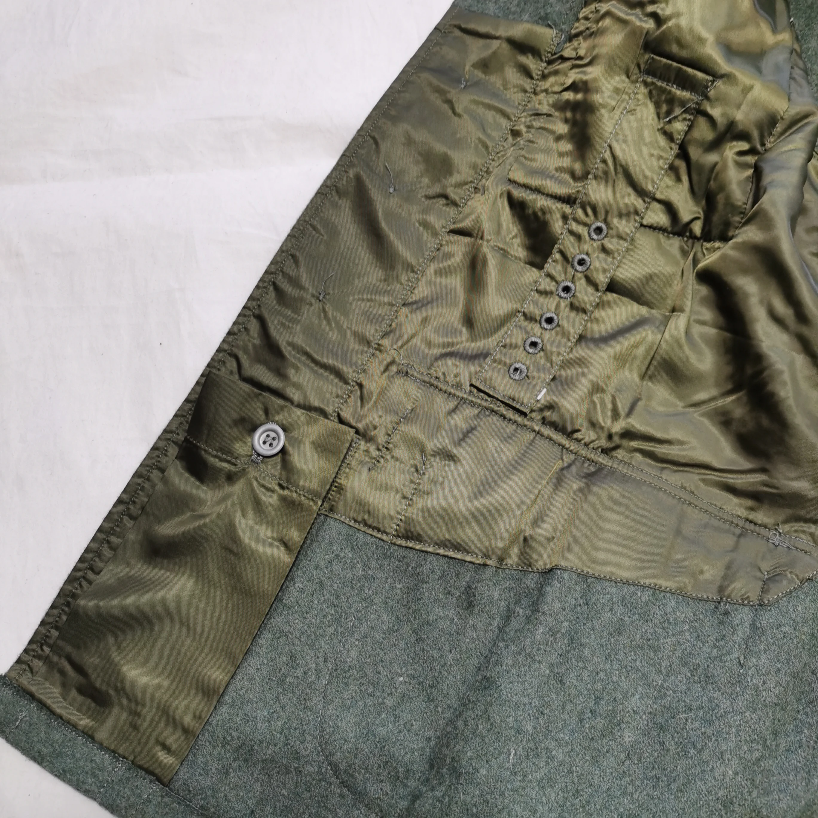 독일 재연 1943 M43 WH EM 필드 레트로 그레이 울 튜닉 및 바지 세트, 군복 하이 퀄리티