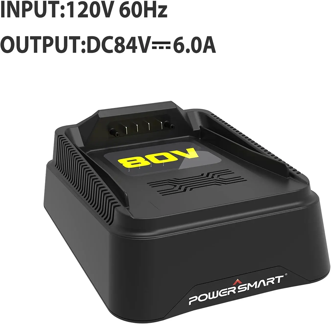 80V 6.0Ah Lithium-Ion Battery Charger