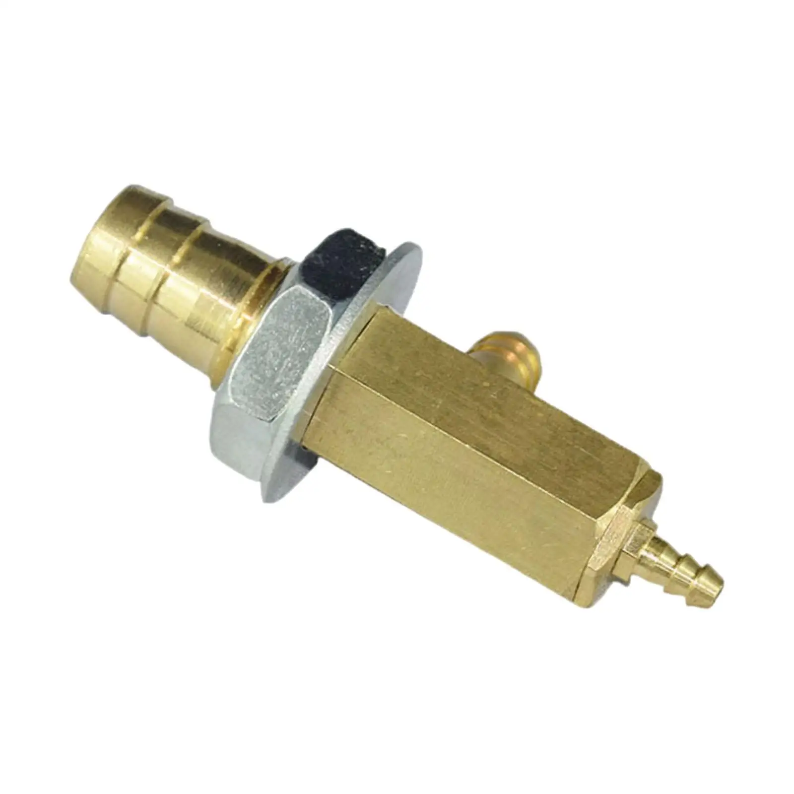 Copper Dental Chair Water Pressure Valve 6x4cm Sturdy Hexagonal Shape Replacement Part for Dental Equipment Maintenance