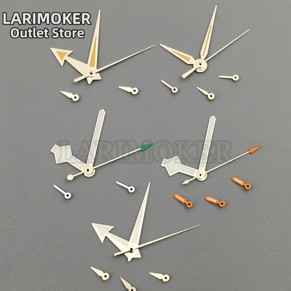 

LARIMOKER Modified Watch Hand Accessories Multifunctional Timing Hands Green Luminous Fit VK63 VK64 Quartz Movement