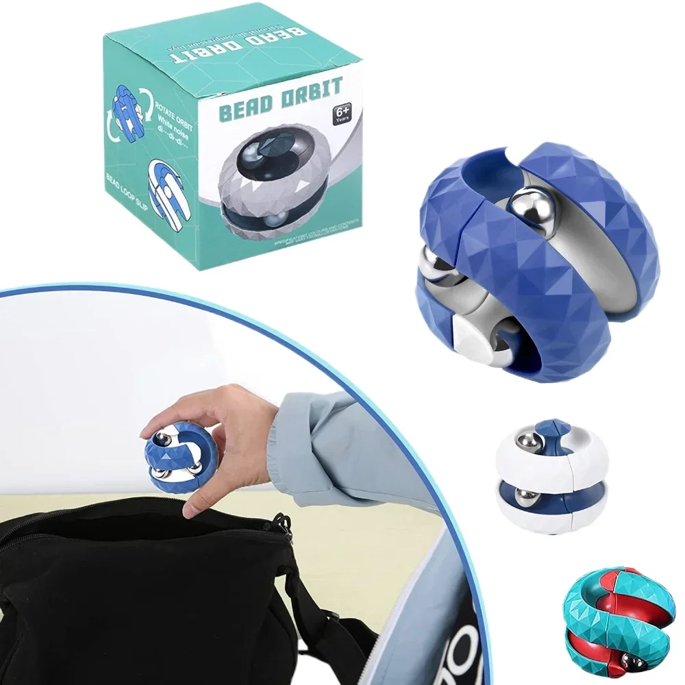 Brinquedo de bola de órbita, brinquedos sensoriais anti-stress para crianças, brinquedos criativos de descompressão, jogos de quebra-cabeça para crianças e adultos, presentes de natal