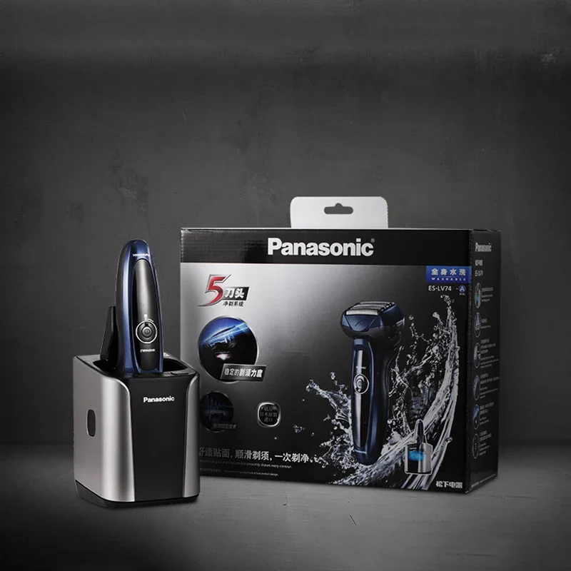 باناسونيك ماكينة حلاقة كهربائية ماكينة حلاقة دوارة ماكينة حلاقة كهربائية أداة تهذيب اللحية قابلة للشحن قص الشعر ماكينة حلاقة المقص للرجال