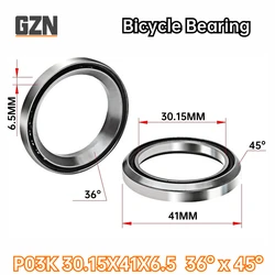 1PCS MH-P03K 30.15x41x6.5 36°x45° Bicycle Front Folding Bearing Center Shaft Bicycle Bowl Group Bearing Perin Repair Parts