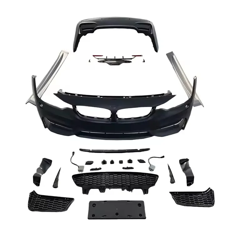 Suitable for 4 series change M4 surround F32 F33 F36 change M4 front bar rear bar side skirt large surround kit