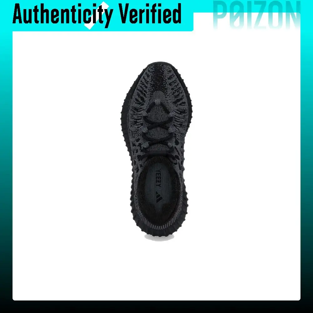 Adidas Originals Yeezy Boost 350 V2 Cmpct 'Slate Onyx' Fabric Soft And Comfortable Low top Casual Shoes Unisex Black IG9606 view 4