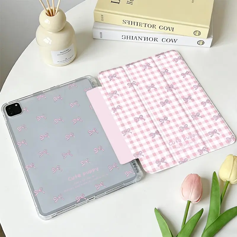 TPU Bumper Tri‑Fold Protective Tablet Case For Xiaomi Pad 7/7Pro 8/8Pro 11.2 Xiaomi Pad 5/5Pro 6/6Pro 11 inch Redmi Pad SE 11