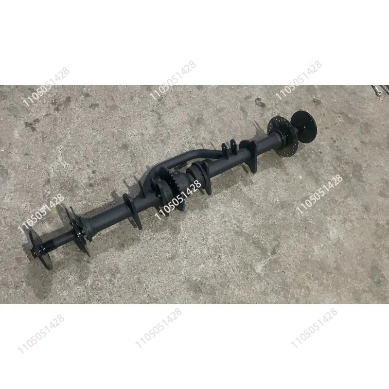 4WD ATV Kart Modified Accessories Chain Drive Differential Rear Axle Double Disc Brake 81CM/100CM