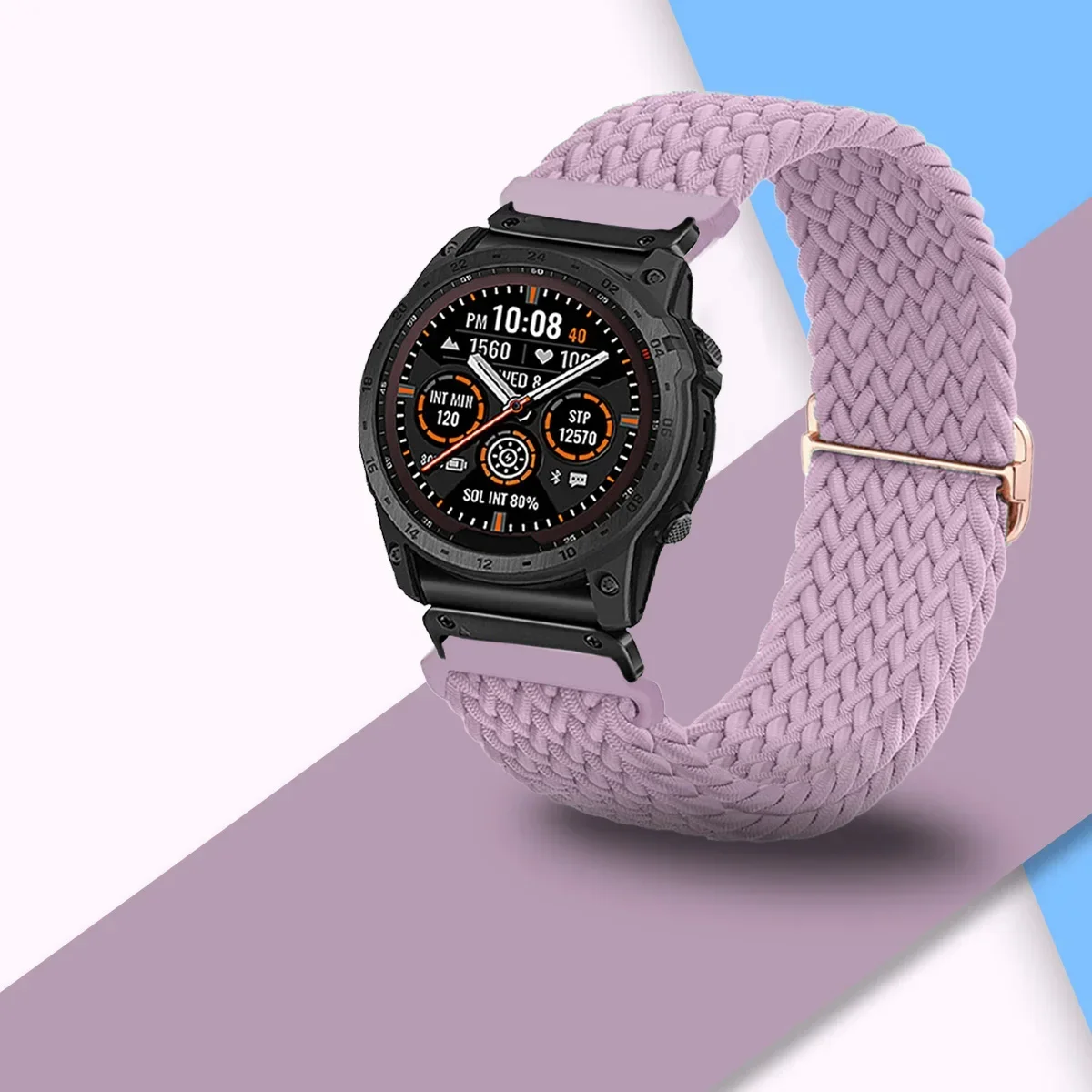 22 26MM Nylon Loop Strap For Garmin Fenix 8/7/6 Pro/5 Plus Quickfit Bracelet Band For Garmin Watch 3HR 945 Epix Gen 2 Smartwatch image 6