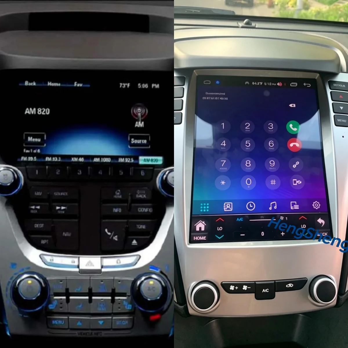8 +128GB Android 13 auto car radio For GMC TERRAIN CHEVY EQUINOX Chevrolet Equinox 2010~2017 multimedia player wireless carplay