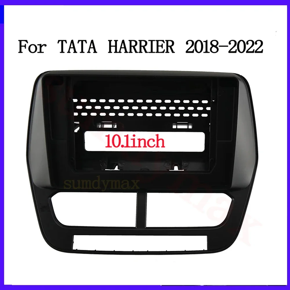 10.1” 2din Car radio frame For TATA HARRIER 2018 -2022 Stereo Panel Dash Kit Refitting Installation Trim Face Frame Bezel