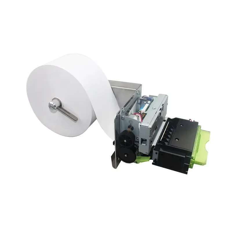 Cashino KP-320 80mm Embedded Mini Panel Kiosk Printer Durable RS232/USB Interfaces Auto Cutter 203dpi ATM Ticketing