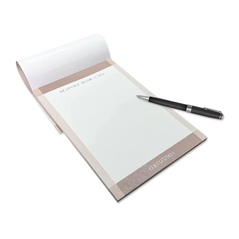 Zuoluo Factory Made Directly Professional Hotel Tear off A5 notepads custom logo printed for Real Estate Promotional gifts