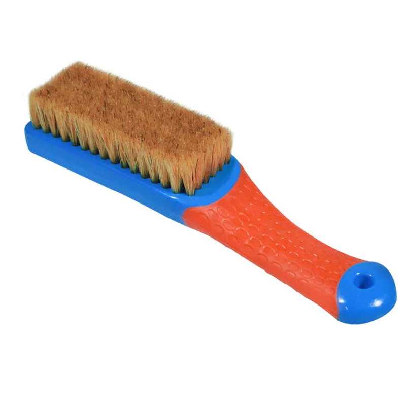 Boar Bristle Wood Handle Brush Car Tire Paint Glass Exterior Interior Detailing Brushes Shine Clean Detail Car Wash Accessories