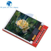 TZT 1/3PCS 1.44 inch TFT LCD Display Module 5V 3.3V 128*128 Color Sreen SPI Compatible For Arduino mega2560 STM32 SCM 51