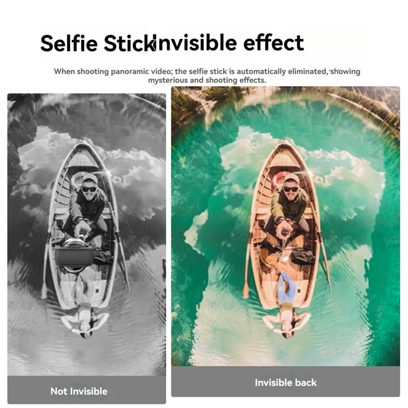 Varilla de extensión para trípode 1/4, poste extensible para casco de Selfie, adaptador de trípode de montaje en brazo de extensión para acción Gopro12 Insta360