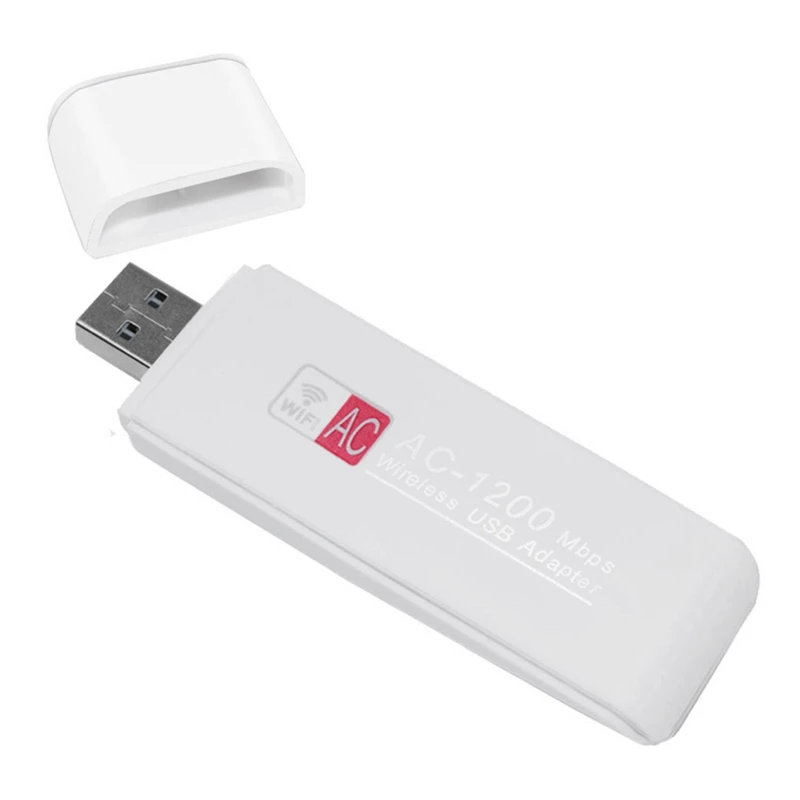 

1 Pieces 2.4G/5.8G USB Wireless Adapter Wireless Dongle Network Card MT7612UN USB Wifi Adapter