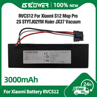 SKOWER STYTJ02YM Battery for Xiaomi Mop Pro P 2S S12 Yunmi MVVC01 Haier JX37 Wyze WVCR200S Conga 3290 3390 Robot Vacuum Cleaner