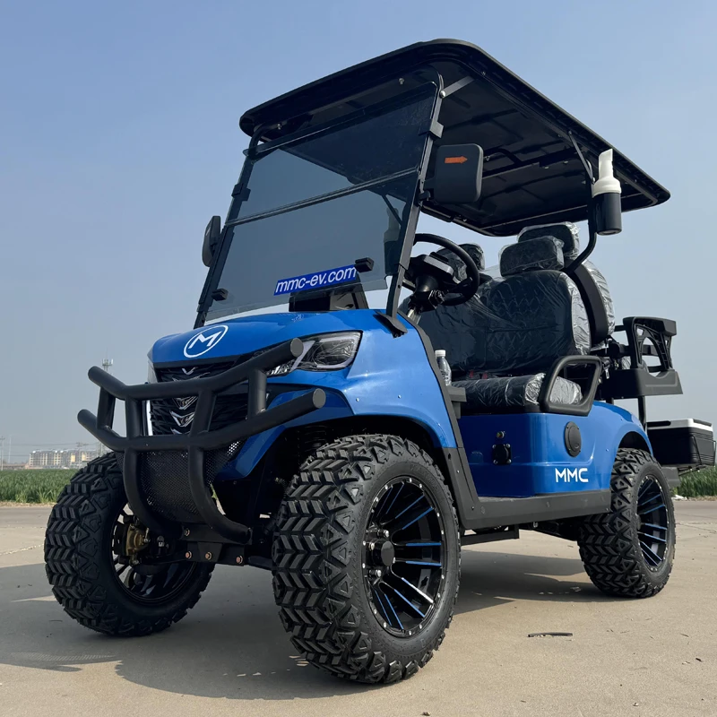 MMC China Factory Custom Brand New Golf Cart Configuration 72V Lithium Battery 6 Seater Built In Audio Brand New Golf Cart