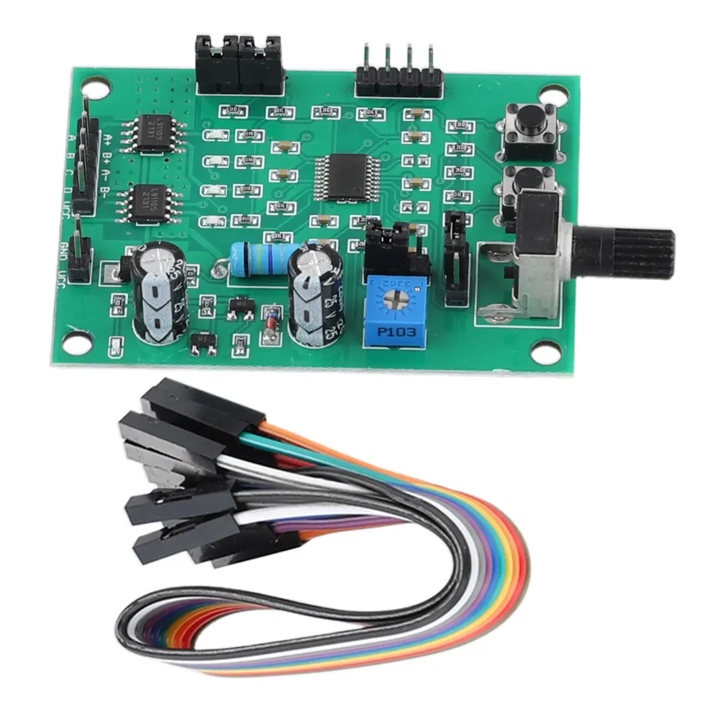 Step Motor Speed Controller Module 2-Phase 4-Wire 4-Phase 5-Wire Stepper Motor Driver Board Speed Controller DC 5V-12V for DIY