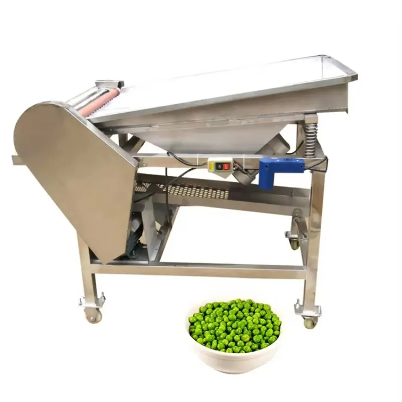 Pigeon shelling machine manufacturer Automatic fresh  Mung bean shelling machine