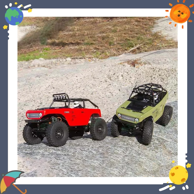 

Axial SCX24 Axi90081 1/24 Scale RTR Remote Control Electric Off-Road Vehicle 4WD Climbing Car Toy for Boys