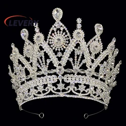 Crystal Wedding Tiara for Women Royal Queen CrownRhinestone Princess Tiara Hair Accessories for Pageant