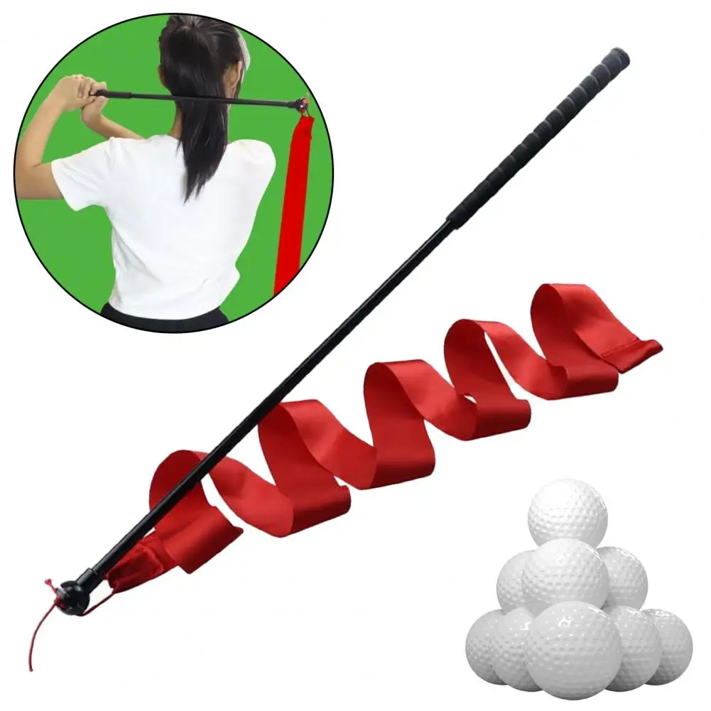 Golf Grip Trainer Golf Swing Training Aid with Realistic Sound 360 Degree Rotation for Chipping Hitting Practice Improve Golf