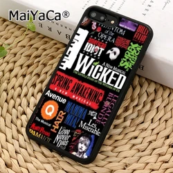 Custom Broadway Musical and Phantom of the Opera Phone Case Cover For iPhone 14 15 16 11 12 13 Pro 7 8 XS max mini