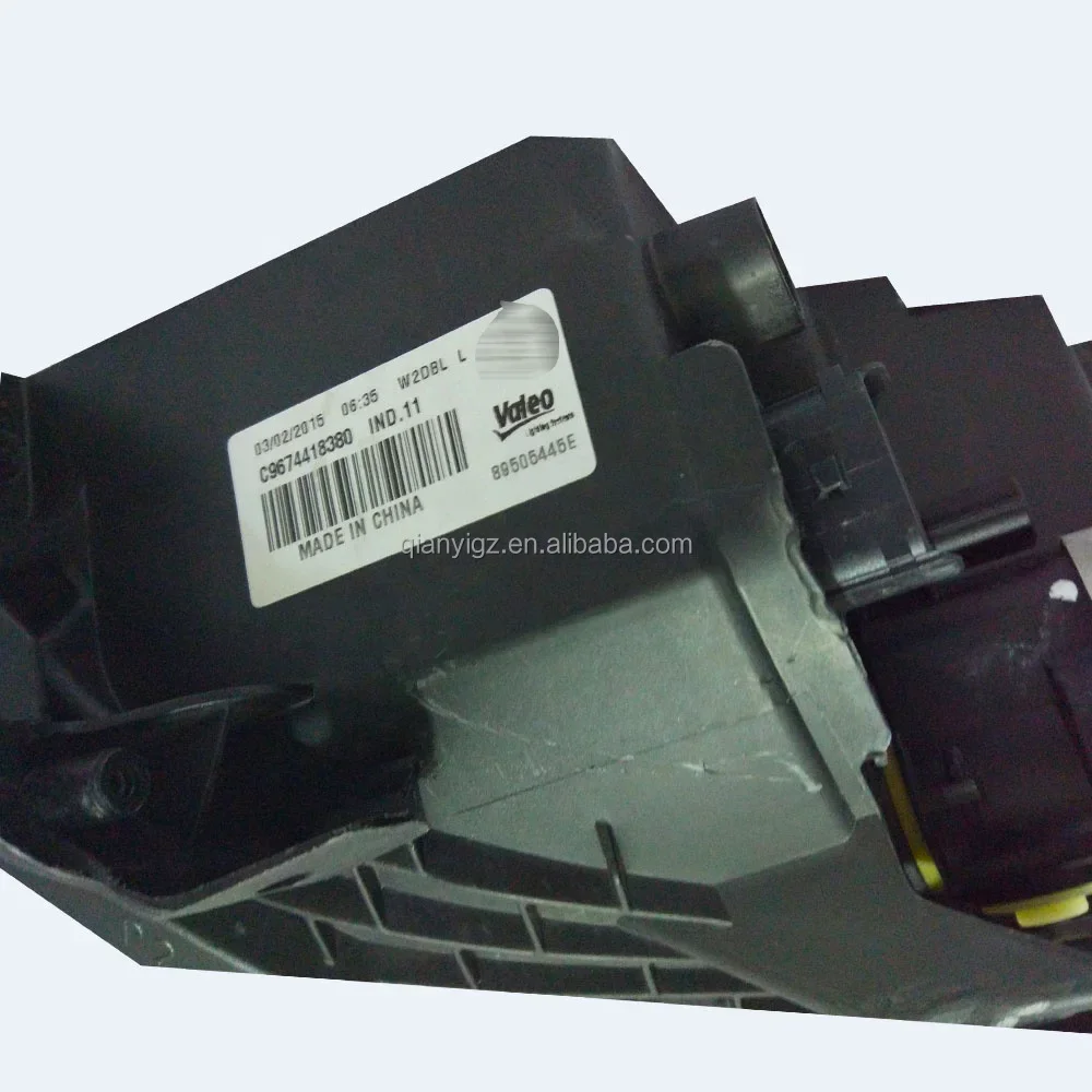 المصابيح الأمامية LED للسيارة الأكثر مبيعًا لسيارة بيجو 508 فتق المصابيح الأمامية سبعة نجوم زهر البرقوق DRL ضوء النهار الجري الأصلي